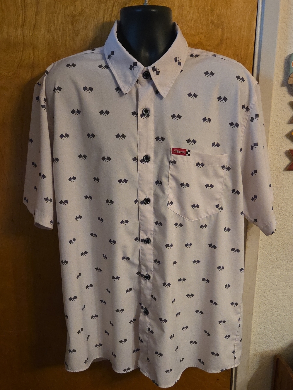 Dixxon Podium Short Sleeve Button-Down Shirt Size 2XL